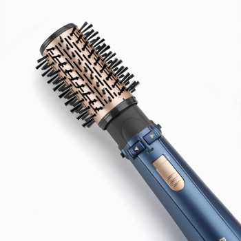 Babyliss Air Styler Pro 1000, 38Mm Thermal Brush With 2, 2M Swivel Cord, Rotating 50Mm Soft Bristle Brush With 2 Heats Plus A Cool Setting Lightweight Design and Salon-Quality Results, As965Sde