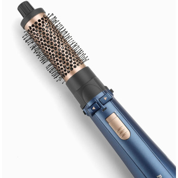 Babyliss Air Styler Pro 1000, 38Mm Thermal Brush With 2, 2M Swivel Cord, Rotating 50Mm Soft Bristle Brush With 2 Heats Plus A Cool Setting Lightweight Design and Salon-Quality Results, As965Sde