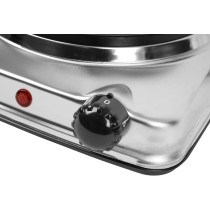Afra Japan Single Electric Hotplate, 1500W, Thermostatic Control, Stainless Steel, Overheat Protection, G-Mark, Esma, Rohs, And Cb Certified