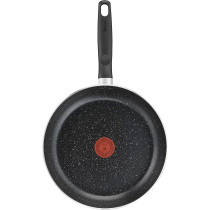 Tefal Dark Stone 9 Pc Set Non-Stick Cooking Set, Safe Coating Cookware, Heat Indicator, Ergonomic Handles, Glass Lid, B491S985