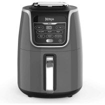 Ninja Air Fryer Max Xl Af160, Max Crisp, Air Roast, Bake, Reheat, Dehydrate, 5.2 Liters, 1750 Watts, Grey And Black