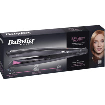 Babyliss St326E Protect Slim 28 Mm Hair Straightener 235 degree  - Wet and Dry - Black