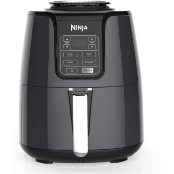 Ninja Air Fryer Af100, Roast, Reheat, Dehydrate, 3.8 L, 1550 Watts, Grey And Black