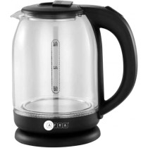 Afra Japan Electric Kettle Glass, 1500W, 1.8L, Strong Glass Body, Esma, Rohs, And Cb Certified