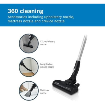 Bosch Serie 6 Rechargeable Vacuum Cleaner Unlimited White, BCS612GB