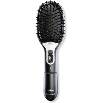 Braun Satin 7 Hair Styler Comb Brush, Black, Br710