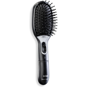 Braun Satin 7 Hair Styler Comb Brush, Black, Br710