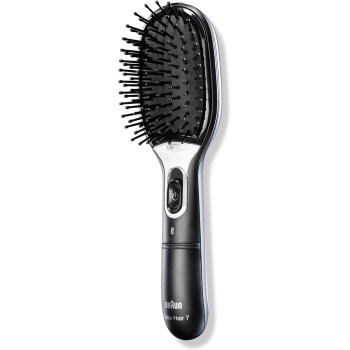 Braun Satin 7 Hair Styler Comb Brush, Black, Br710