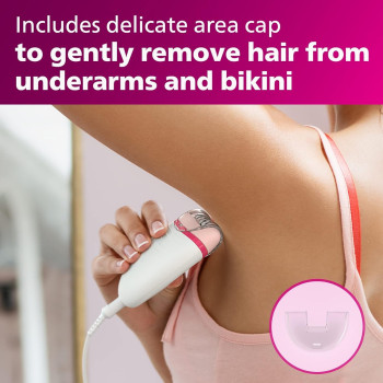 Philips Satinelle Essential Compact Hair Removal Epilator, BRE235/04