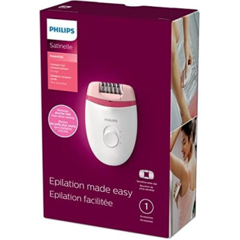 Philips Satinelle Essential Compact Hair Removal Epilator, BRE235/04