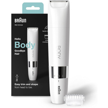 Braun Body Mini Electric Trimmer for Women and Men