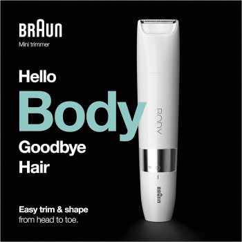 Braun Body Mini Electric Trimmer for Women and Men