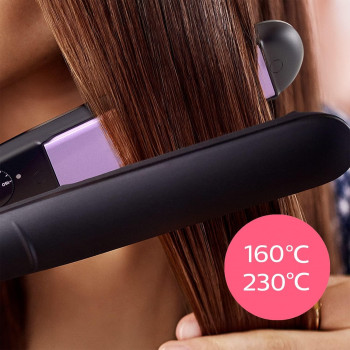 Philips Hair Care Bhs377/00 Ceramic Essential Care Hair Care Plate With Keratin, Temperature 180 Degree To 220 Degree