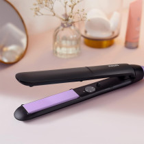Philips Hair Care Bhs377/00 Ceramic Essential Care Hair Care Plate With Keratin, Temperature 180 Degree To 220 Degree