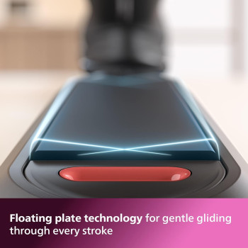 Philips Hair Straightener BHS520/00, Thermoshield Technology To Lower Heat Damage, Argan Oil Infused Plates, 2x Ionic Care For Frizz-Free, Smooth, Shiny Hair (New Model) Blue