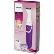 Philips Bikini Genie Cordless Trimmer For Bikini Line Hair Removal, With Shaving Head And Comb, BRT383/50