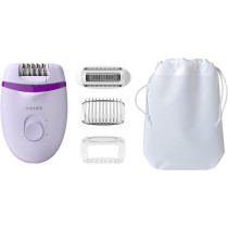 Philips Satinelle Essential Compact Epilator With Cable And Four Accessories (Model BRE275/30)