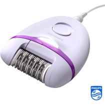Philips Satinelle Essential Compact Epilator With Cable And Four Accessories (Model BRE275/30)