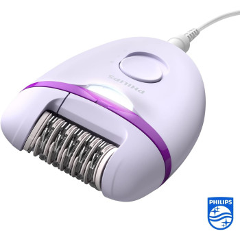 Philips Corded Compact Epilator BRE27500 Satinelle Essential Purple