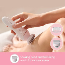 Philips Cordless Epilator– All-Rounder For Face And Body Hair Removal (White)