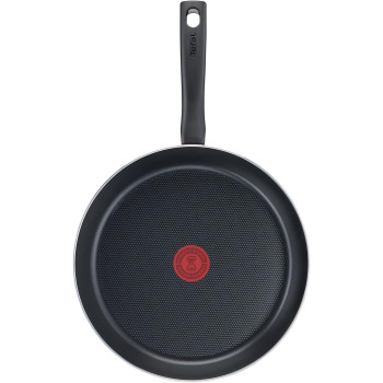 Tefal Tempo Flame 26 Cm Frypan, With Thermo Spot, Red, Aluminium, C3040583