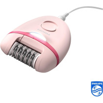 Philips Satinelle Essential Corded Epilator With 5 Attachments, BRE285/00