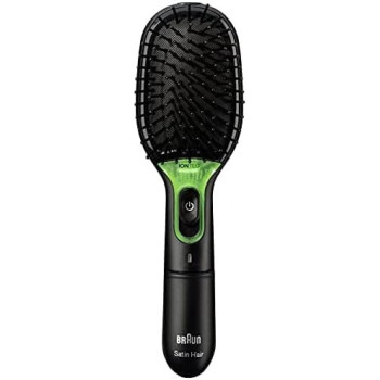 Braun Satin 7 Hair Styler Comb Brush, BR710, Black - International Version