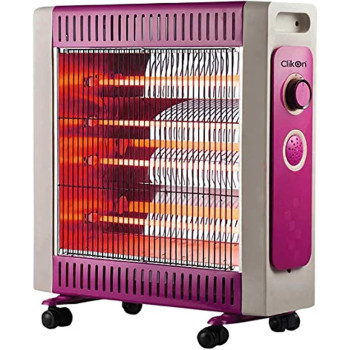 Clikon Quartz Heater - With Wheels - 1100W/2200W - CK4206