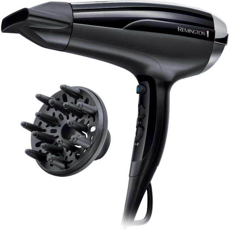 Remington 2300 W Pro-Air Shine Hair Dryer, D5215, Black Colour
