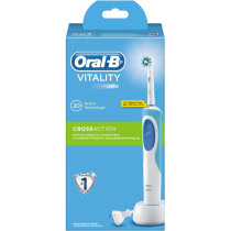 Oral-B Vitality Cross Action Electric Toothbrush, Blue
