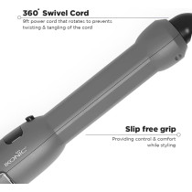 Ikonic Curl Me Up Curling Tong, Hair Curler, Size 19, Grey Colour