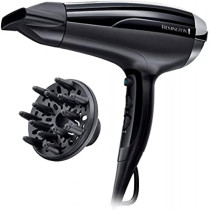 Remington 2300 W Pro-Air Shine Hair Dryer - D5215, Black - International Version