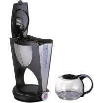 Black and Decker 4 Cup Coffee Maker, 220-240 Volts, Silver/Black Colour