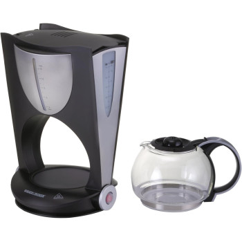 Black and Decker 4 Cup Coffee Maker, 220-240 Volts, Silver/Black Colour