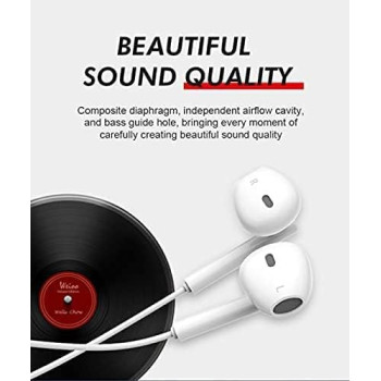 Jellico Ct-23 Earphone 3.5Mm In-Ear Wired Earphone With Stereo Surround, Remote Control And Microphone For Hands-Free Calls And Listening Music
