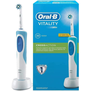 Oral-B Vitality Electric Rechargeable Toothbrush (With Uae 3 Pin Plug)