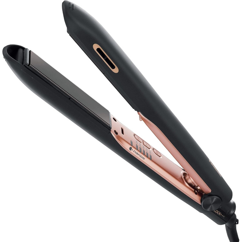 Panasonic EH-HS99 Nanoe Hair Straightener For Improved Shine and Minimized Damage, One Size