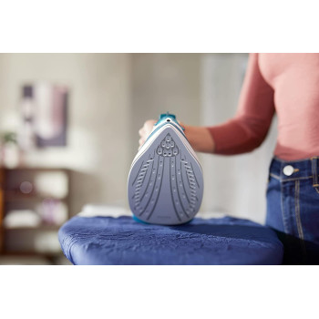 Philips 3000 Series Steam Iron DST3011/26, 2100W,140 G Steam Boost, 30G/Min Continuous Steam, Blue, Uae Version
