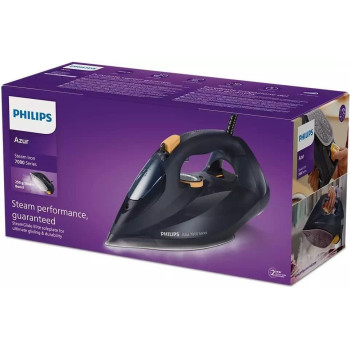 Philips 7000 Series Hv Steam Iron Blue/Yellow DST7060/26