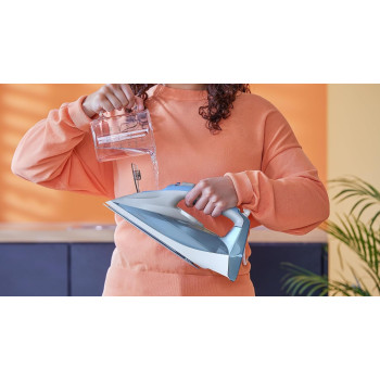 Philips Steam Iron, 2600W, Light Blue/Gray Colour