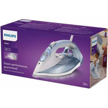 Philips Steam Iron, 2600W, Light Blue/Gray Colour