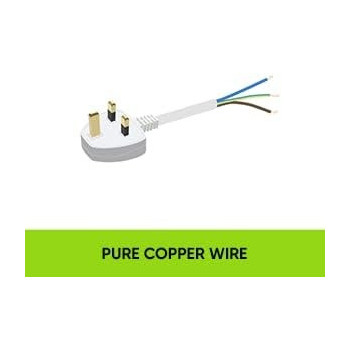 Khind Electric Dry Iron, 1200W, 2.0Kg Heavy Weight, Ceramic Coating, Automatic Thermostat Cut-Off, Suitable For All Cloth Types, EI303 Off White