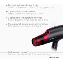 Panasonic Hair Dryer, Red Colour, EHNA65