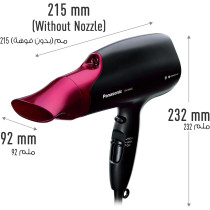 Panasonic EH-NA65 Nanoe Hair Dryer With 3 Attachments For Scalp Care and Healthy Shiny Hair