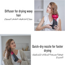Panasonic EH-NA65 Nanoe Hair Dryer With 3 Attachments For Scalp Care and Healthy Shiny Hair