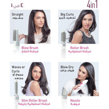 Panasonic EH-KE46 Hair Styler 4-In-1, Ionity Blow Brush