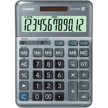 Casio DM-1200FM Desktop Electronic Calculators