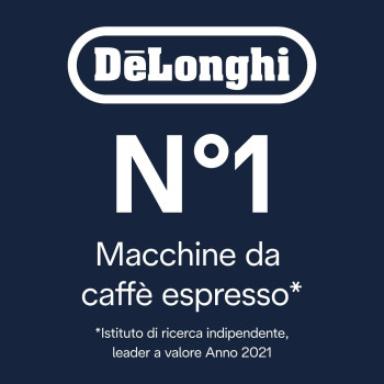 De'Longhi Dedica Pump Espresso Manual Coffee Machine Cappuccino, Latte Macchiato With Milk Frother Thermo Block Heating System For Accurate Temperature Easy To Clean Ec685.R, Red Colour