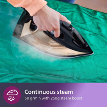 Philips Domestic Appliances Dst7040/80 Steam Iron, Plastic