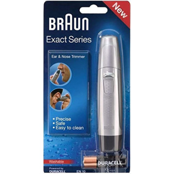 Braun EN10 Ear and Nose Hair Trimmer Battery Power